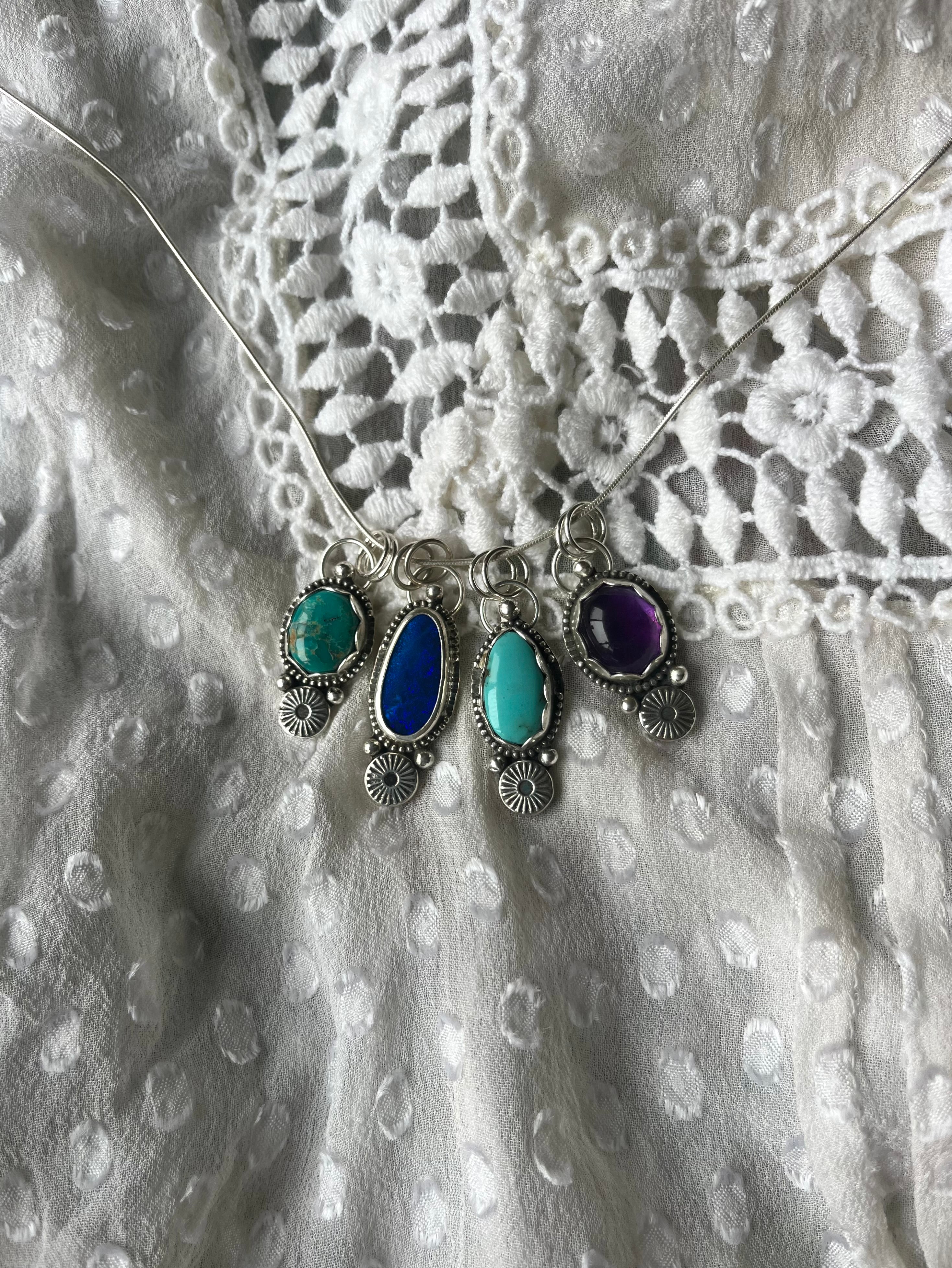 Divine Necklace - Turquoise