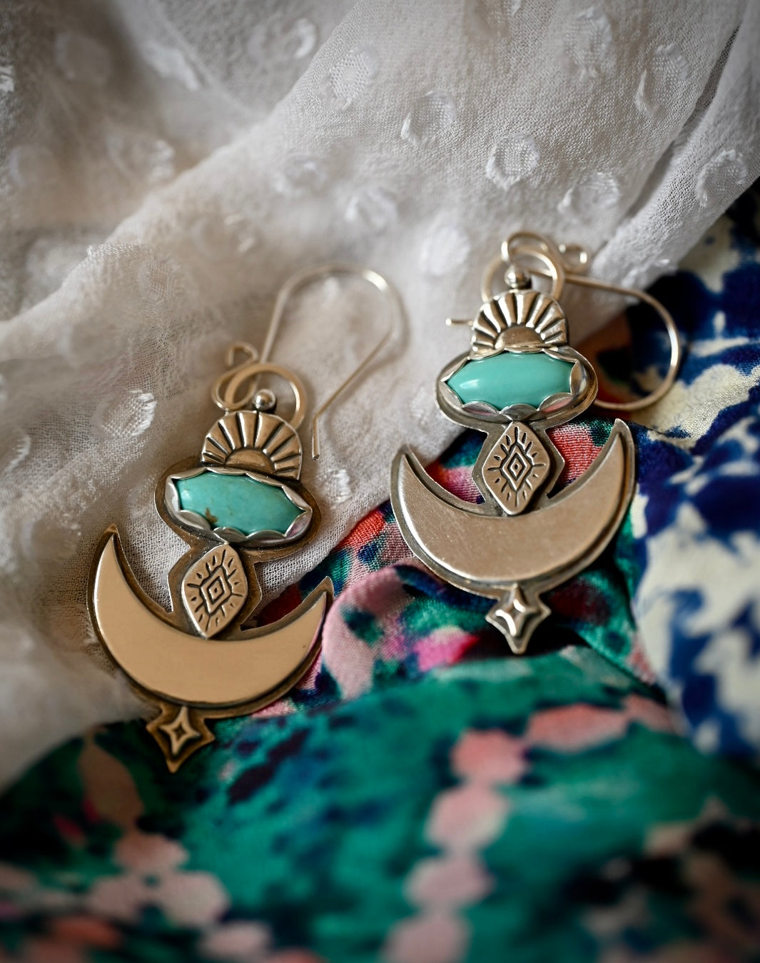 Sun, Moon, & Stars Earrings